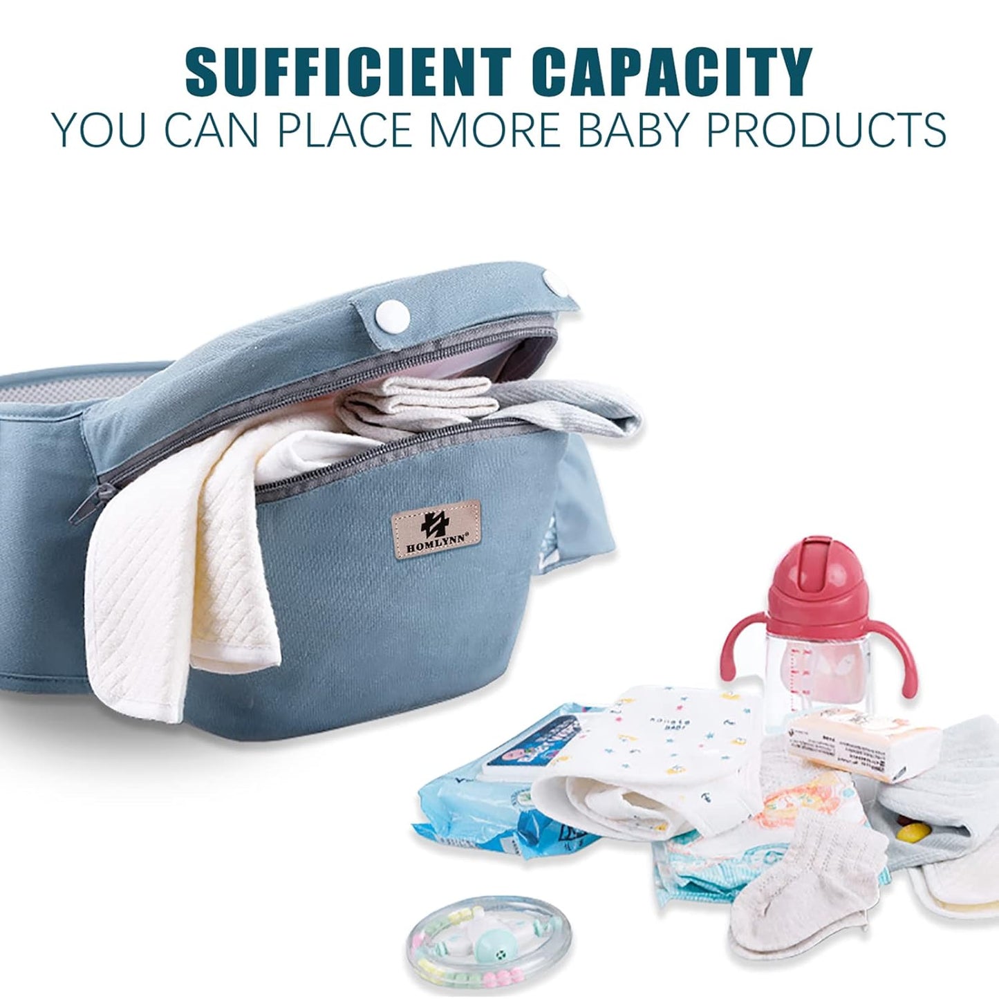 Babytrage 6 in 1 Tragetuch Baby Neugeborene – Ergonomisch