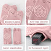 HUTRADE 3 Pairs of Knee Pads and Baby Socks Set Non-Slip