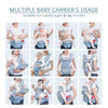Babytrage 6 in 1 Tragetuch Baby Neugeborene – Ergonomisch