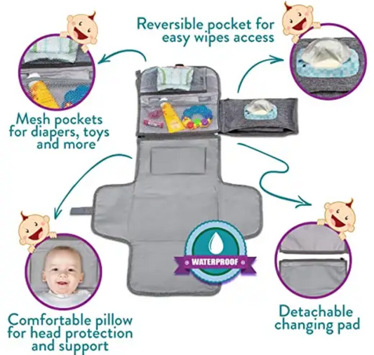 Portable Diaper Changing Pad for Newborn